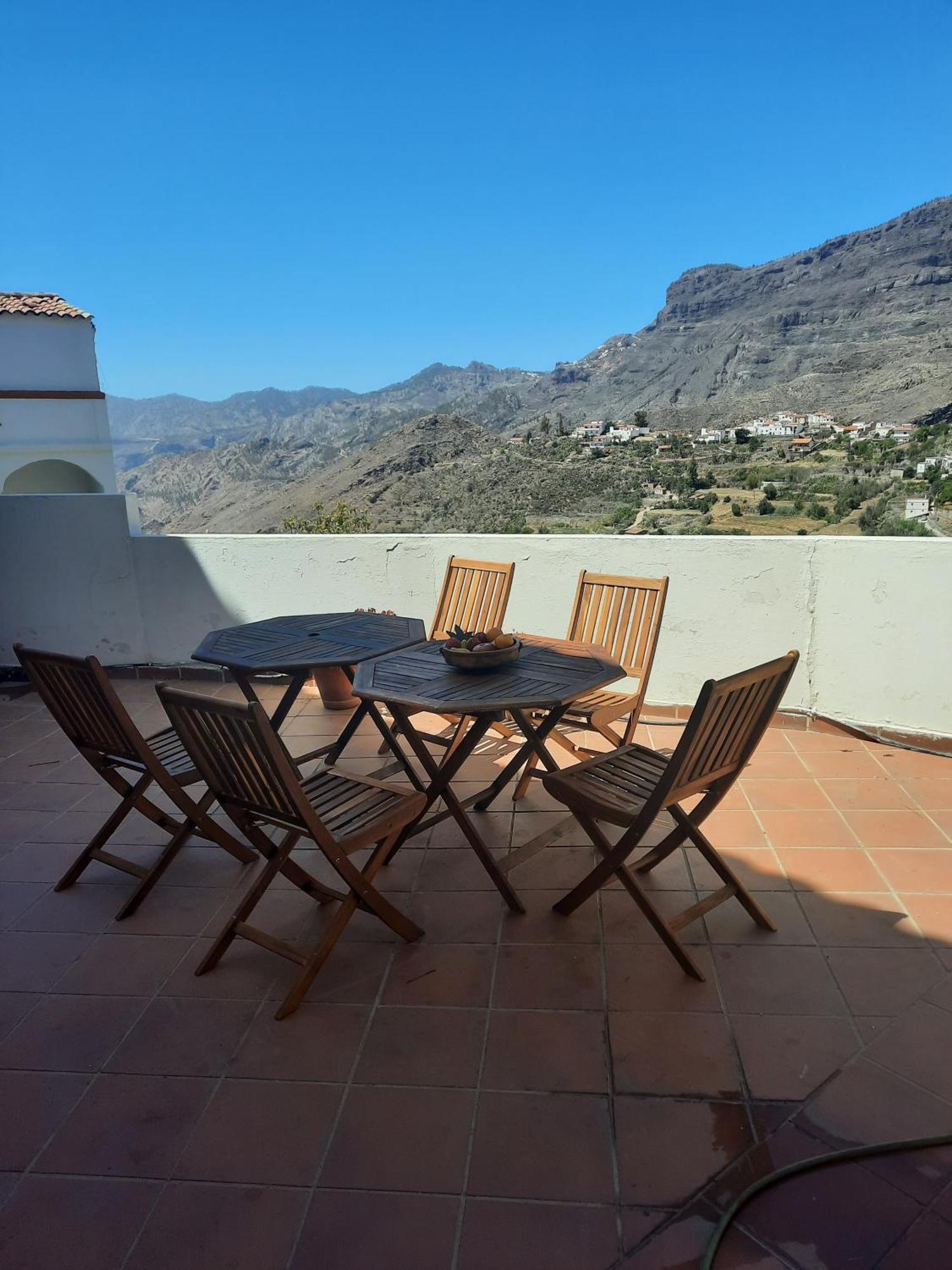 Casa Rural Las Cascaras Tejeda  Eksteriør bilde